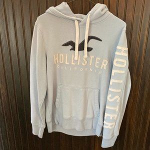 Hollister Hoodie Lt Blue S